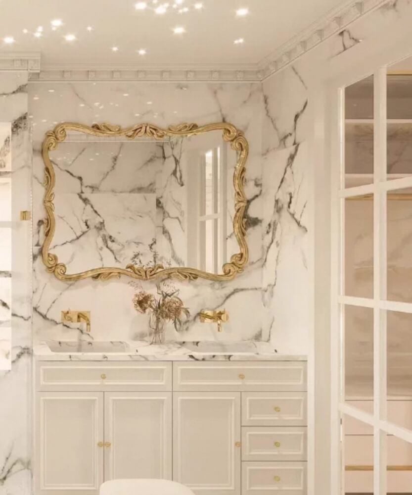 กระจก MY DOLLS HOUSE GRACE 100 ซม. สีทอง_2